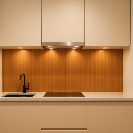 Rola panou autoadeziv, PVC premium, Naimeed D7422, textura usor in relief, cu aspect lemnos, 2.5mm grosime, 120x280cm, Maro [2]