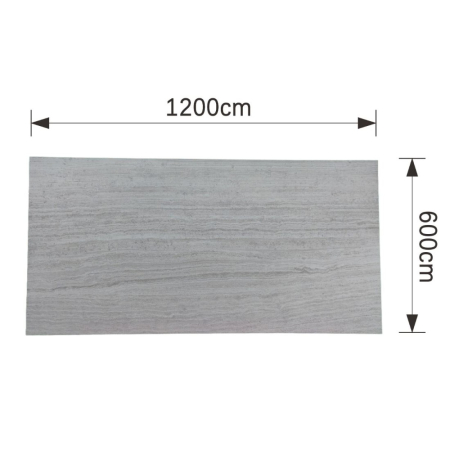 Set 16 panouri decorative din praf de piatra, Naimeed D7314, ignifuge, strat protector ceramic, rezistente la razele UV, 120x60x0.2 cm, cenusiu [2]