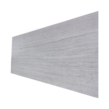 Set 16 panouri decorative din praf de piatra, Naimeed D7315, ignifuge, strat protector ceramic, rezistente la razele UV, 120x60x0.2 cm, cenusiu pal [3]