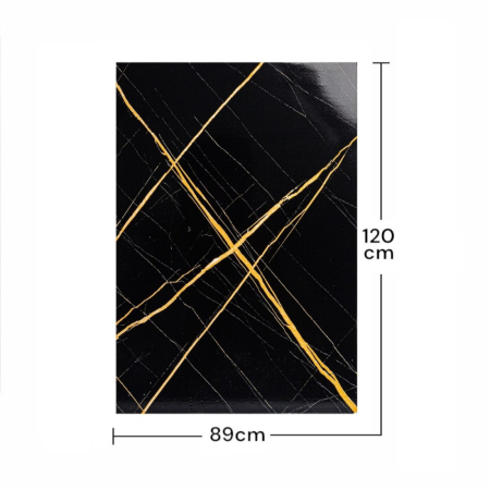 Set 3 panouri cristal carbon, Naimeed D6727, ultrarezistent, flexibil, 120x89cm, 5mm grosime, tehnologie moderna, rezistent la umezeala [5]