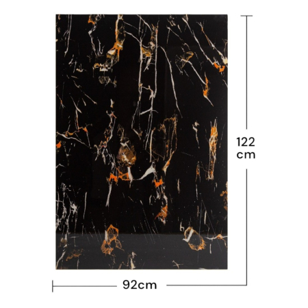 Set 3 panouri Highlight UV, Naimeed D6517, ultrarezistent, flexibil, ignifug, 122x92cm, 2.8mm grosime, tehnologie moderna, rezistent la umezeala [5]