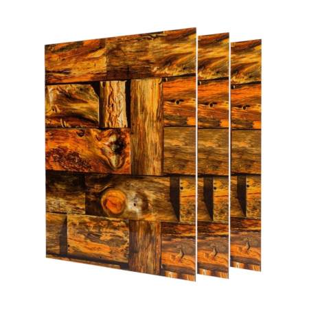 Panouri Cristal Carbon - Set 3 panouri Highlight UV, Naimeed D6518, ultrarezistent, flexibil, ignifug, 122x92cm, 2.8mm grosime, tehnologie moderna, rezistent la umezeala