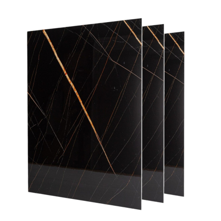 Panouri Cristal Carbon - Set 3 panouri Highlight UV, Naimeed D6523, ultrarezistent, flexibil, ignifug, 122x92cm, 2.8mm grosime, tehnologie moderna, rezistent la umezeala