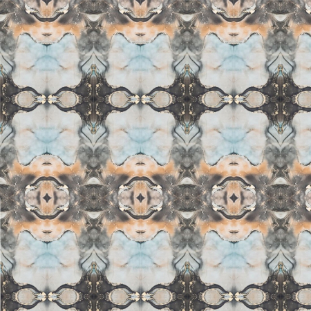 Set 6 panouri decorative autoadezive cu folie de aluminiu, efect marmura,  suprafata acoperita 1.08 m², Naimeed D7116, 60x30 cm, Multicolor [4]