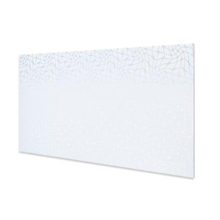 Set 6 panouri decorative autoadezive cu folie de aluminiu, efect marmura, suprafata acoperita 1.08 m², Naimeed D7121, 60x30 cm, Gri deschis [2]