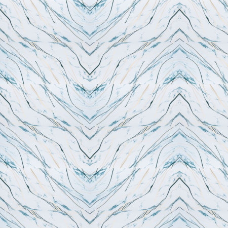 Set 6 panouri decorative autoadezive cu folie de aluminiu, efect marmura,  suprafata acoperita 1.08 m², Naimeed D7125, 60x30 cm, Alb/Albastru [4]