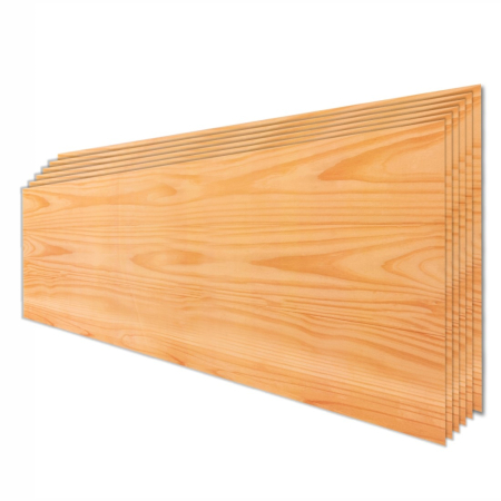 Panouri Decorative - Set 6 panouri decorative, Naimeed D6576, Autoadeziv, aspect lucios, suprafata acoperita 1.08 mp, 30x60 cm, Crem