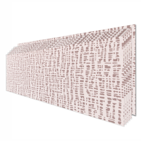 Panouri Decorative - Set 6 panouri decorative, Naimeed D6580, Autoadeziv, aspect mat, suprafata acoperita 1.08 mp, 30x60 cm, Maro