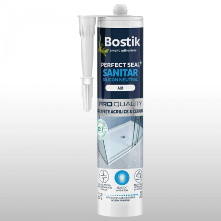 Silicon etansare - SILICON SANITAR - ALB - 280 ML