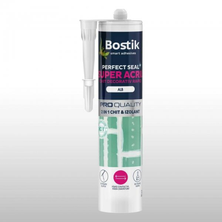 Acrilici și hibrizi - SUPER ACRIL 2IN1 - ALB - 280 ML