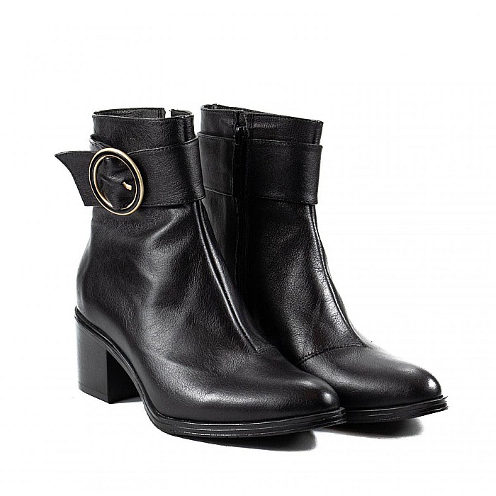 Botine cu toc mediu si catarama DM2052 [4]