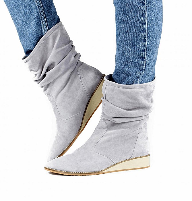 Cizme scurte fara inchidere DM2049 [5]