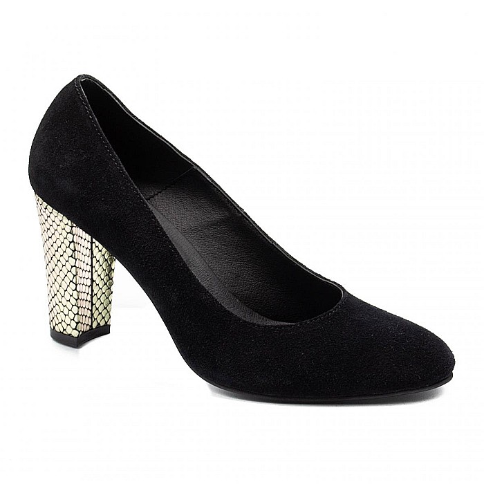 Pantofi eleganti cu toc gros DM1801 [2]