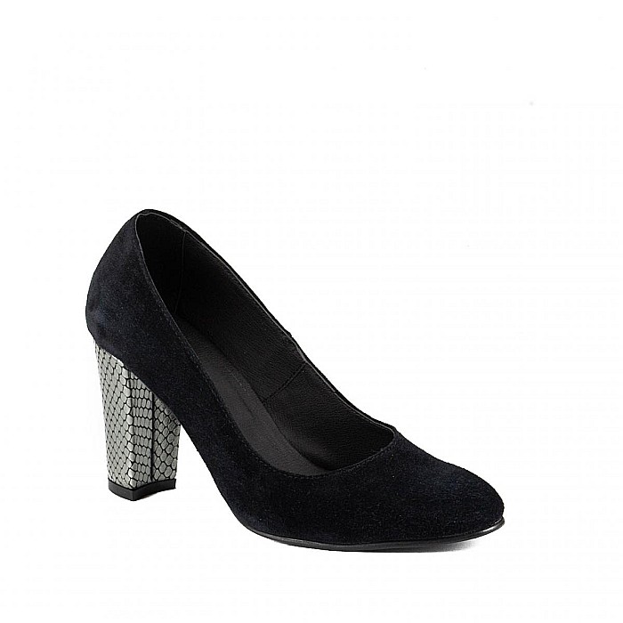 Pantofi eleganti cu toc gros DM1801 [2]