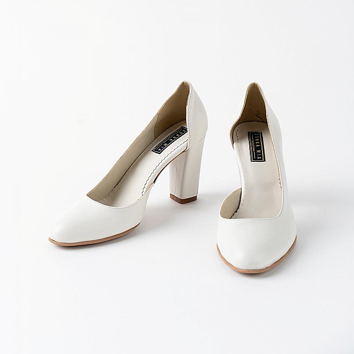 Pantofi eleganti cu toc gros DM 2123 [7]