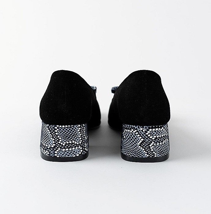 Pantofi eleganti cu toc mediu si fundita DM 2411 [5]