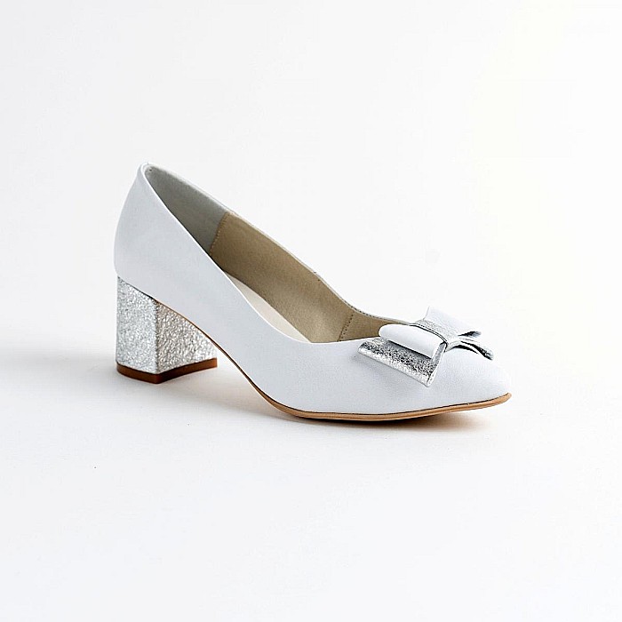 Pantofi eleganti cu toc mediu si fundita DM 2540 [2]