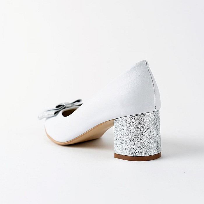 Pantofi eleganti cu toc mediu si fundita DM 2540 [3]