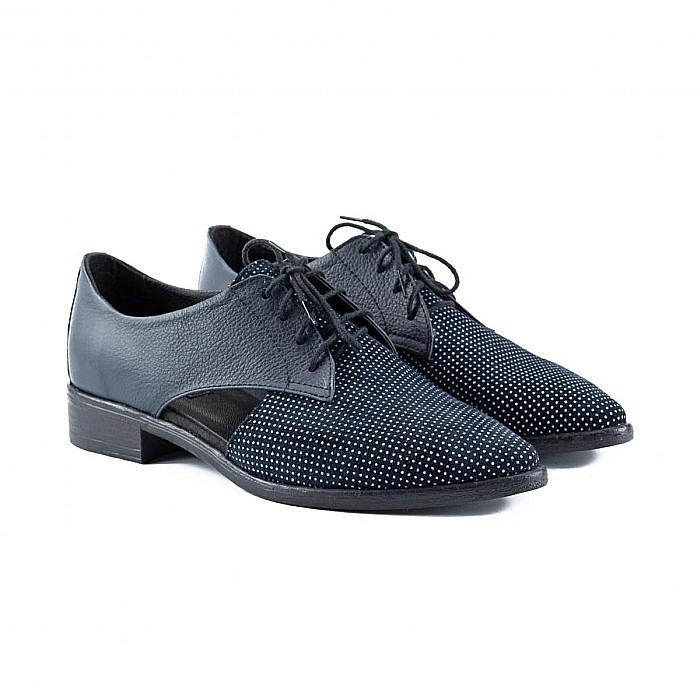 Pantofi Oxford cu buline decupati DM2014 [4]