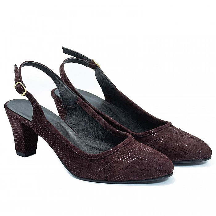 Pantofi pumps decupati la spate DM1718 [4]