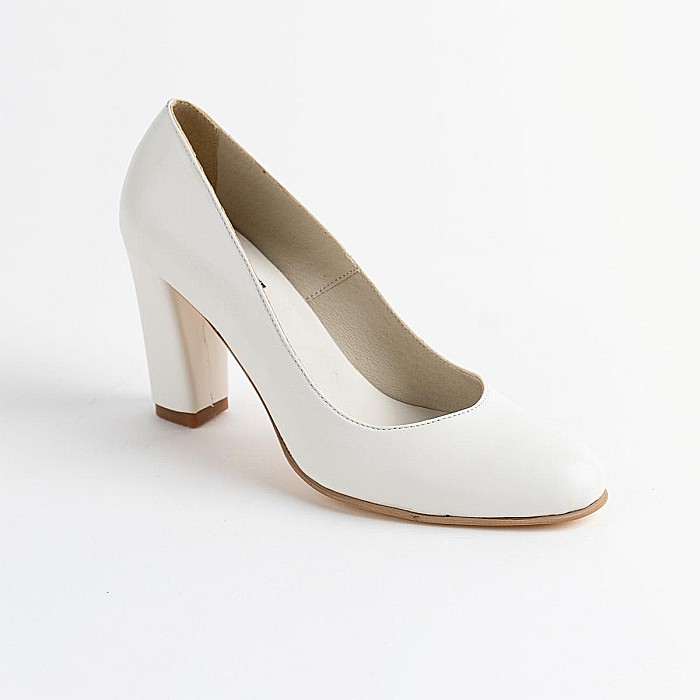 Pantofi pumps cu toc gros DM1719M [2]