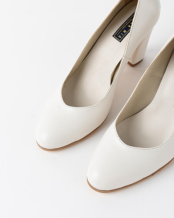 Pantofi pumps cu toc gros DM1719M [5]