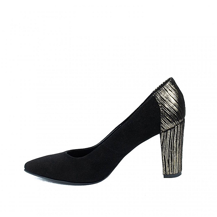 Pantofi pumps cu toc metalizat DM2124 [2]