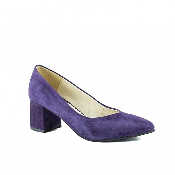 Pantofi pumps cu toc patrat DM2008 [3]