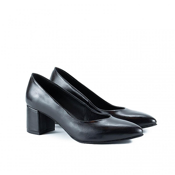 Pantofi pumps cu toc patrat DM2008 [4]