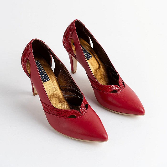 Pantofi stiletto decupati DM 2404 [3]