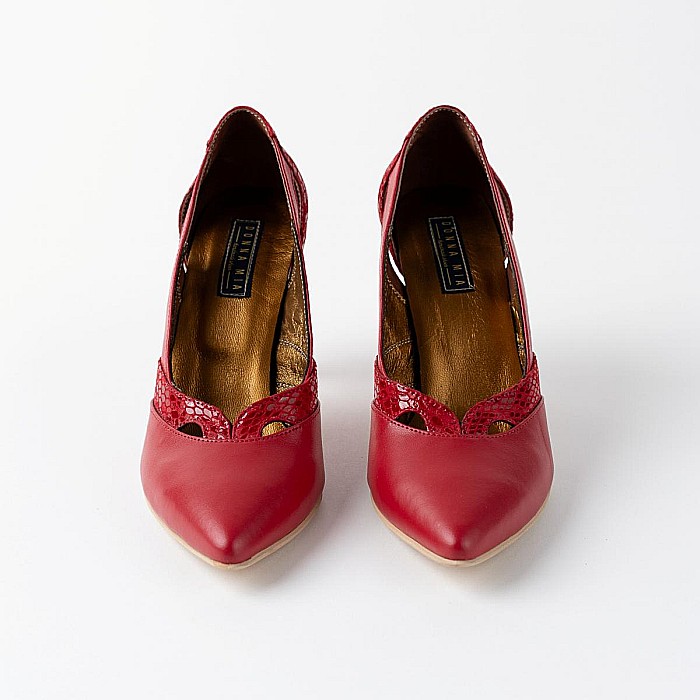 Pantofi stiletto decupati DM 2404 [4]