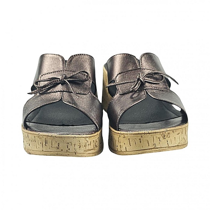 Saboti din piele pe talpa ortopedica DM2514 [3]