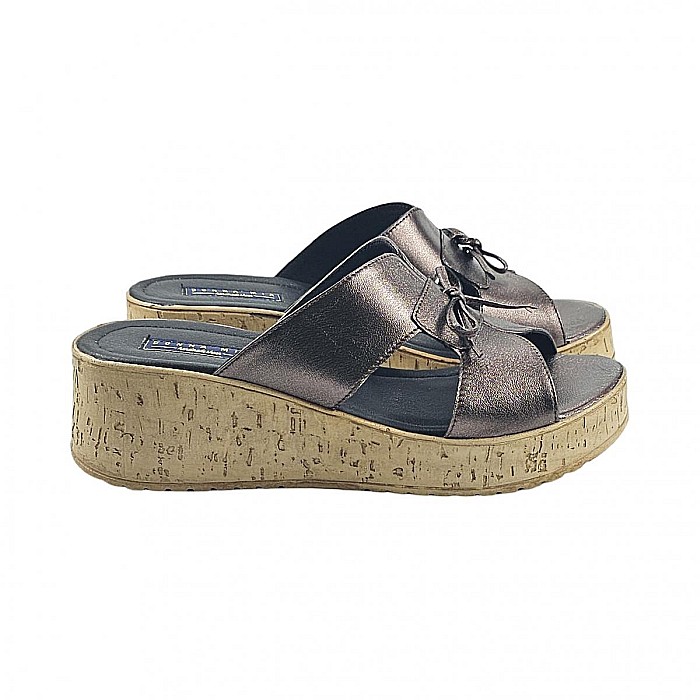 Saboti din piele pe talpa ortopedica DM2514 [2]