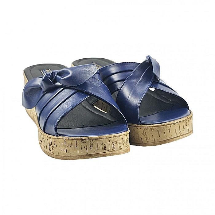 Saboti din piele pe talpa ortopedica DM2515 [4]