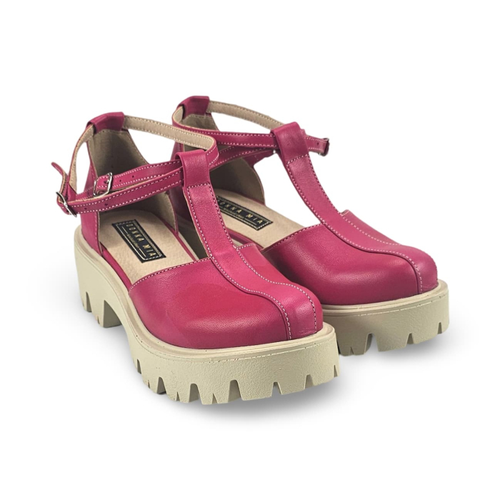 Sandale talpa joasa DM 2613 fucsia [3]