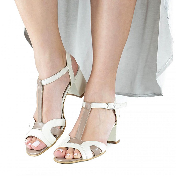 Sandale cu toc masiv DM 2029 [5]