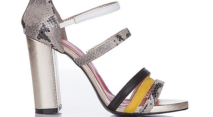 Sandale elegante cu barete multiple [4]