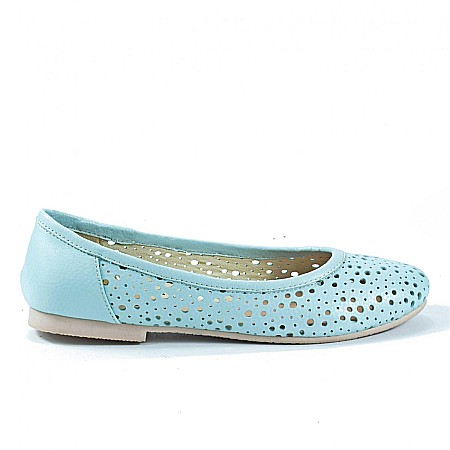 Balerini - Balerini perforati DM1739 bleu