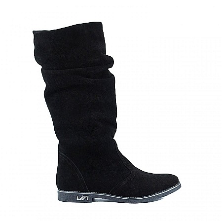 Cizme toamna iarna - Cizme inalte fara inchidere DM1231L