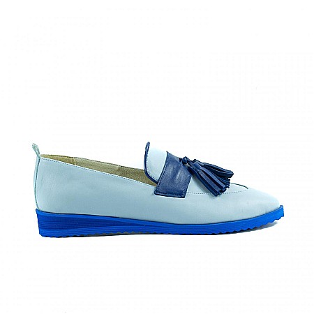 Pantofi cu talpa joasa - Mocasini cu ciucuri DM2204