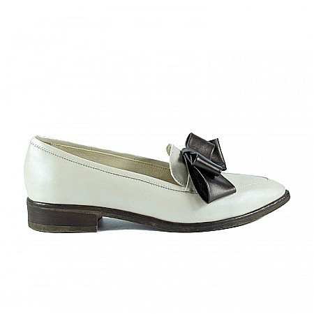 Pantofi cu talpa joasa - Mocasini cu fundita DM2013