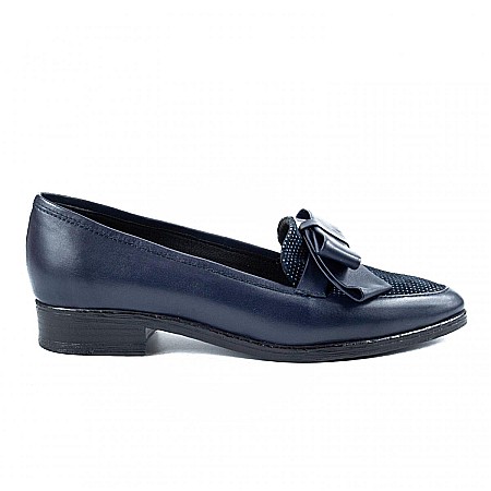 Pantofi cu talpa joasa - Mocasini cu fundita DM2013