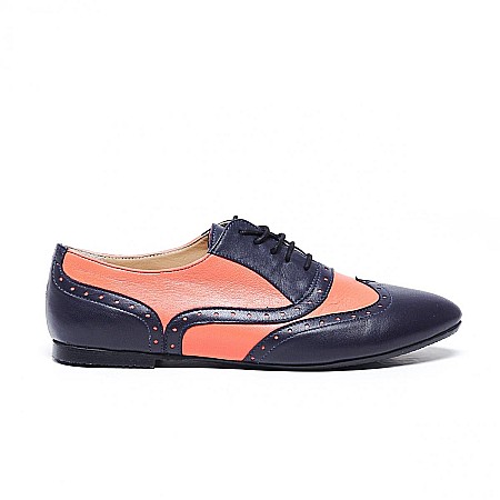 Pantofi cu talpa joasa - Pantofi Oxford cu varf ascutit DM1506