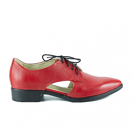 Pantofi cu talpa joasa - Pantofi Oxford decupati DM2014