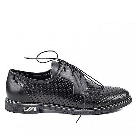 Pantofi cu talpa joasa - Pantofi Oxford perforati DM2104