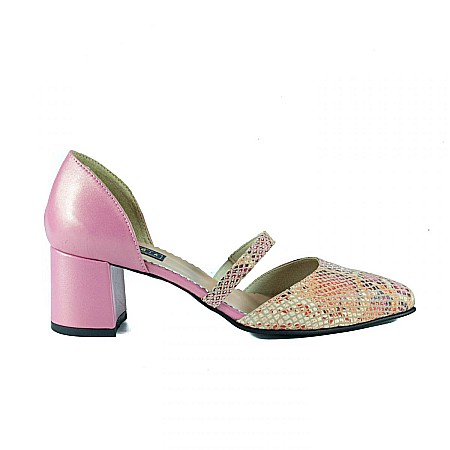 Pantofi cu toc - Pantofi pumps snake DM 2015