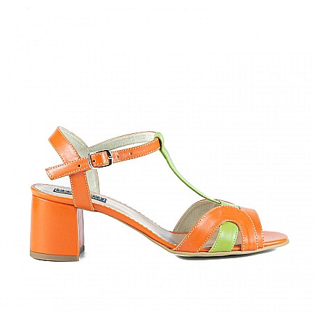 Sandale - Sandale cu toc masiv DM 2029