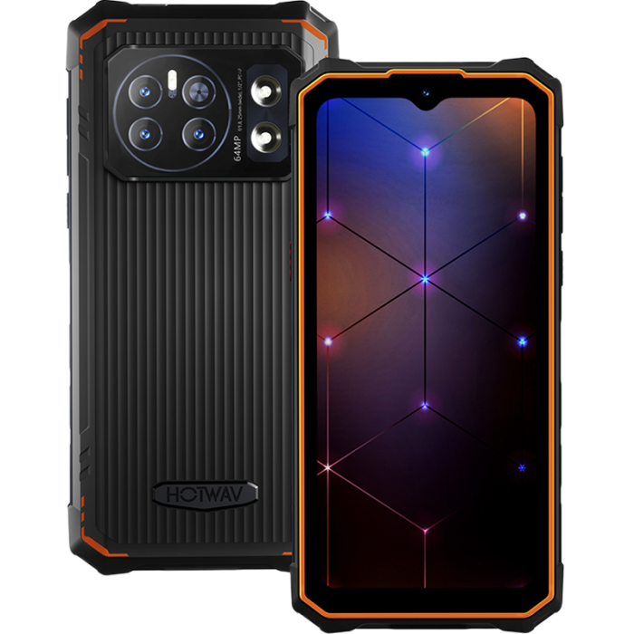 Telefon Hotwav Cyber 13 4G 128GB NFC Orange [2]