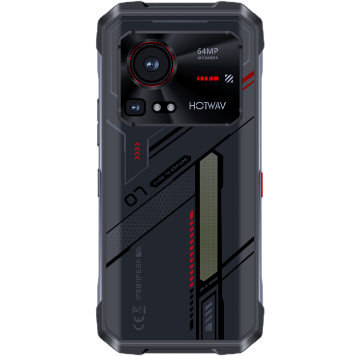 Telefon Hotwav Hyper 7 Dimensity 7050 5G 256GB NFC RGB Light Black [6]