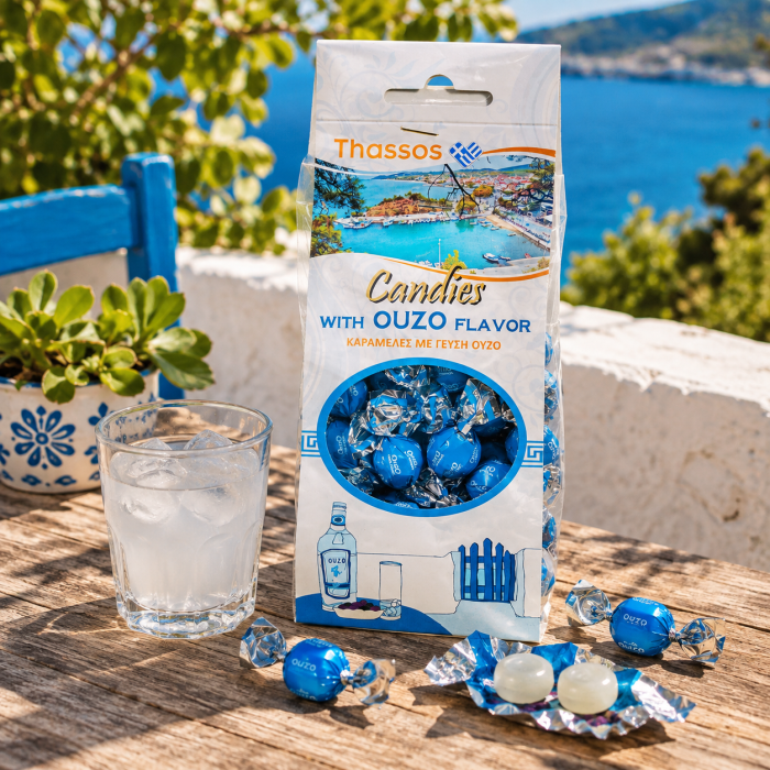 Bomboane cu aromă de ouzo  dulciuri grecești  Dor de Grecia [4]